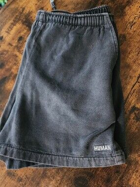 Vintage WEK Men's Medium Charcoal Drawstring Shorts